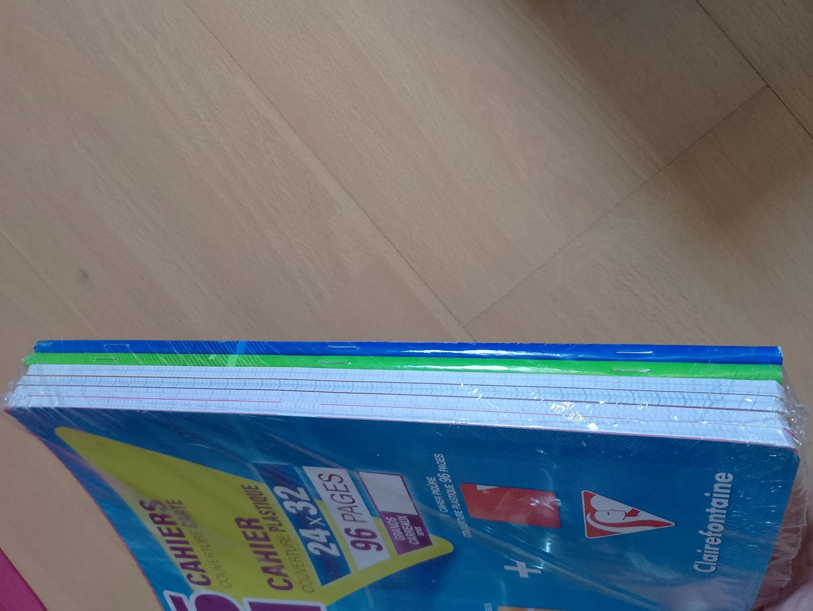 Lot de 6 cahiers Clairefontaine 24x32 96 pages – photo 4